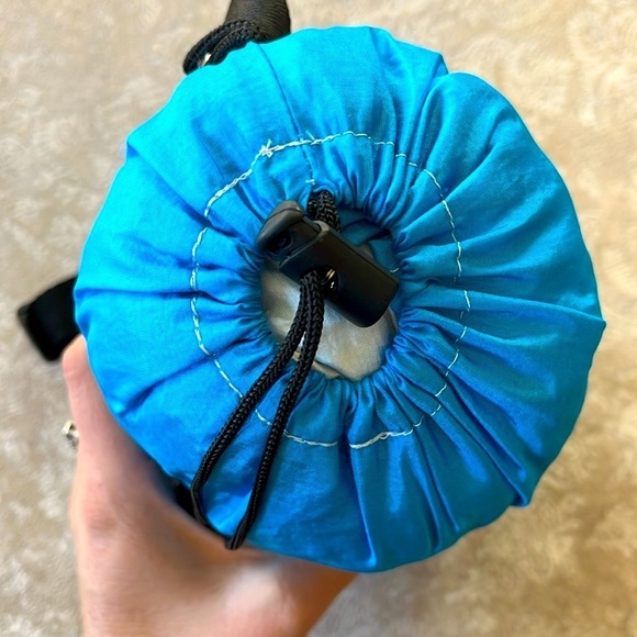 Brand New Sun Ninja 9’ x 10’ Outdoor Beach Sandfree Blanket Blue Lightweight - Picture 5 of 10